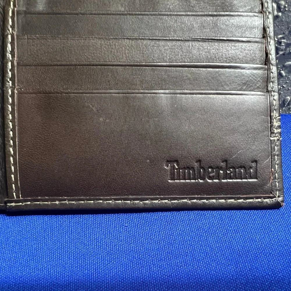 Timberland Bifold Mens Brown Leather‎ Wallet